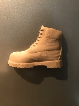 Timberland Boot Fridge Magnet - Half 3d model