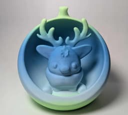 Little Reindeer Ornament 3d model