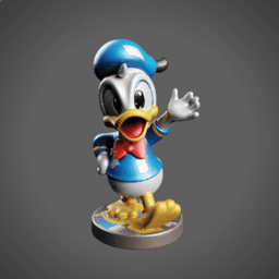 Donald & Daisy Duck 3D Printer Models - STL Bundle - Cute Disney Collectibles - 3D Print Cartoon Fig 3d model
