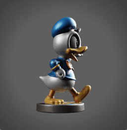 Donald & Daisy Duck 3D Printer Models - STL Bundle - Cute Disney Collectibles - 3D Print Cartoon Fig 3d model