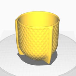 GEM | Cache-pot Planter 3d model