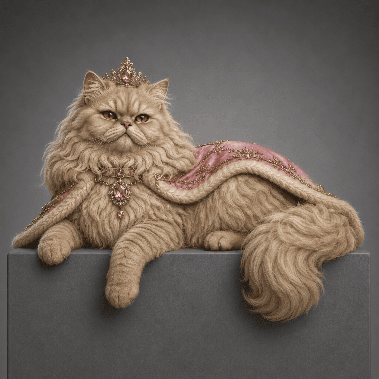 Princess Donut Shelf Sitter Figurine 3d model