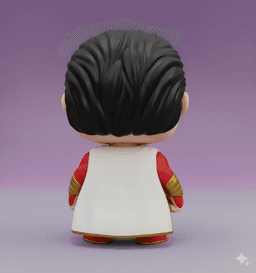 SHAZAM CHIBI KAWAII – COLLECTIBLE 3D FIGURE 3d model