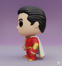 SHAZAM CHIBI KAWAII – COLLECTIBLE 3D FIGURE 3d model