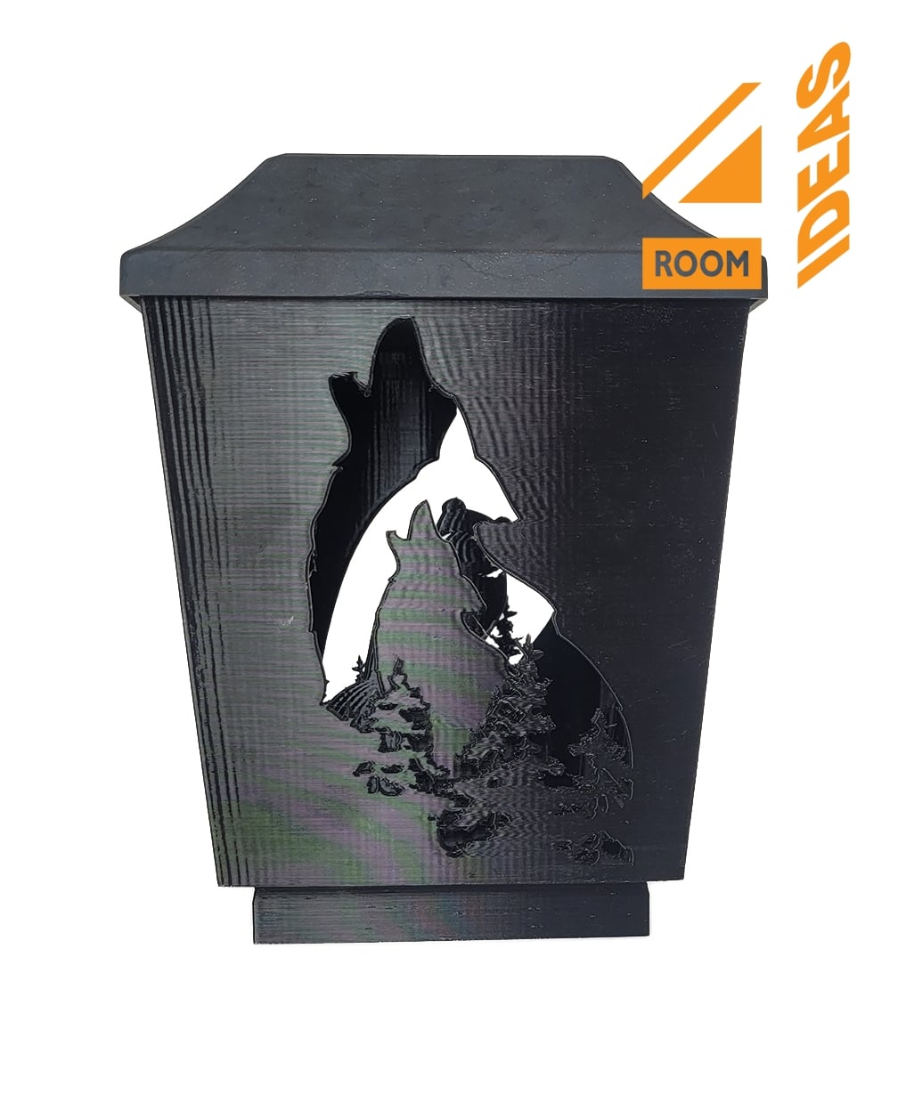 Solar Post Lantern 3d model