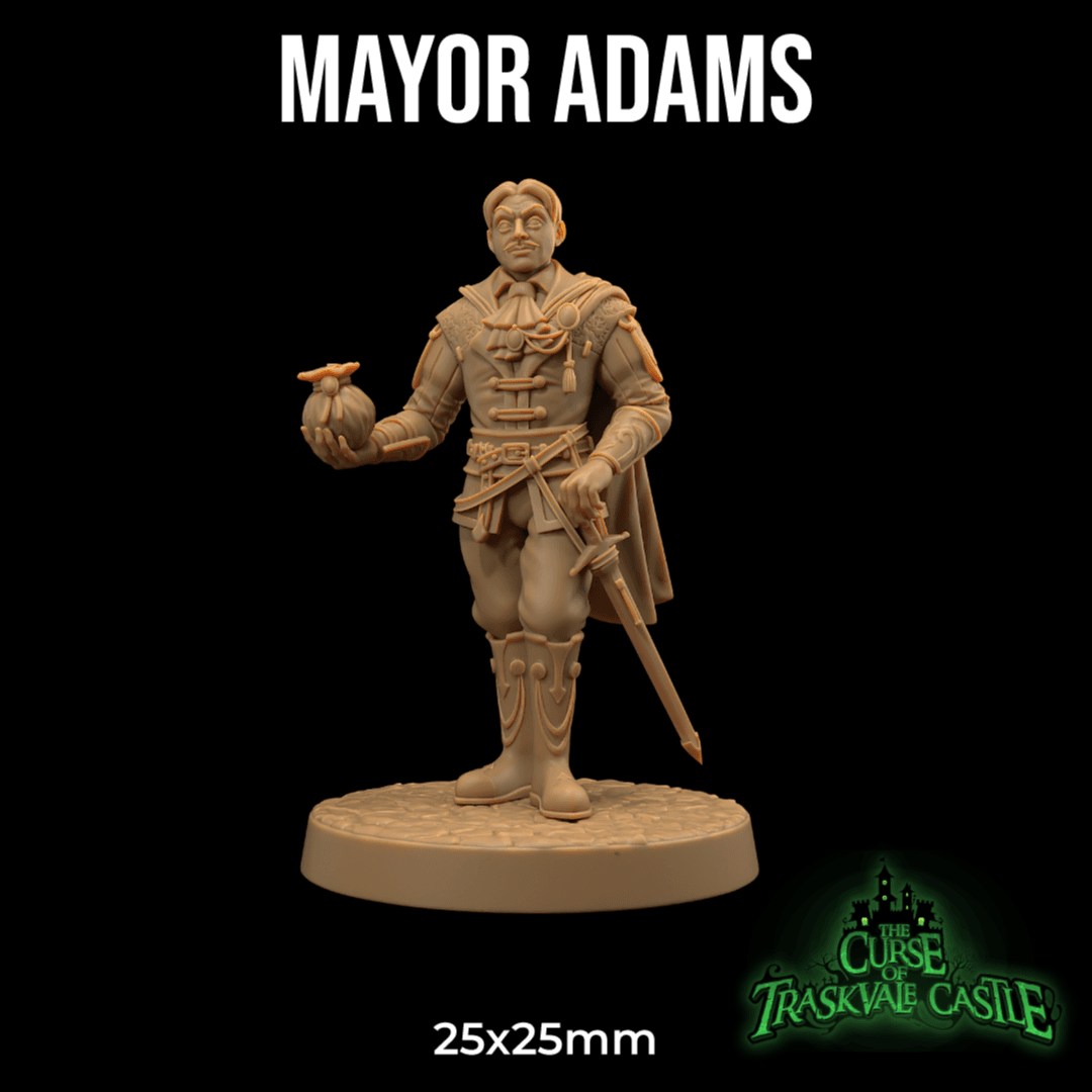 Mayor Adams 3d model