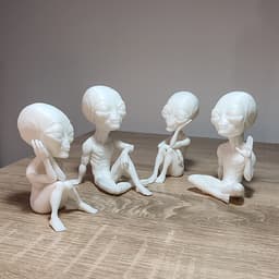 4 Aliens 3d model