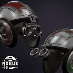 Anakin Skywalker's Podracing Helmet 3d model