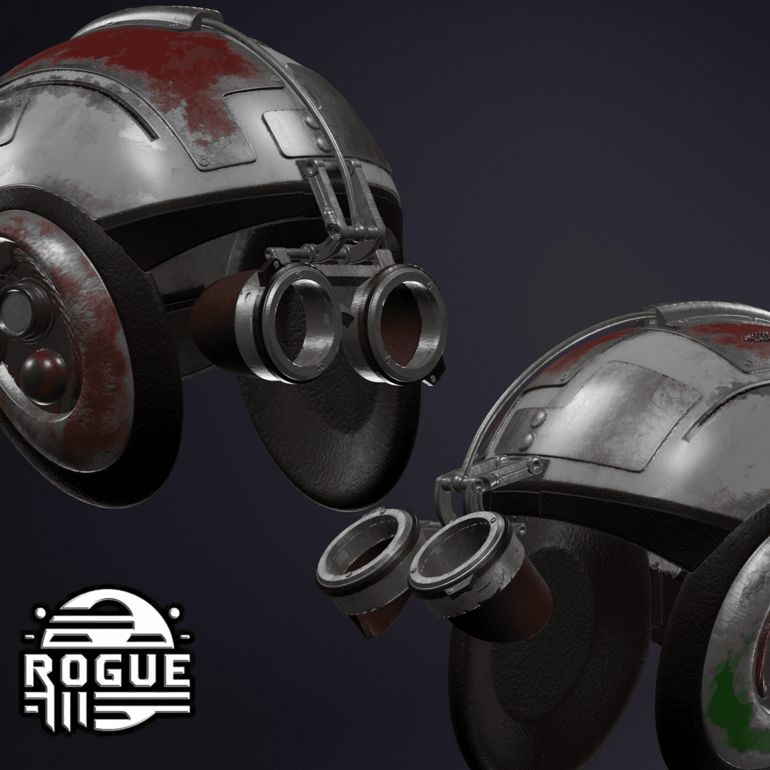 Anakin Skywalker's Podracing Helmet 3d model
