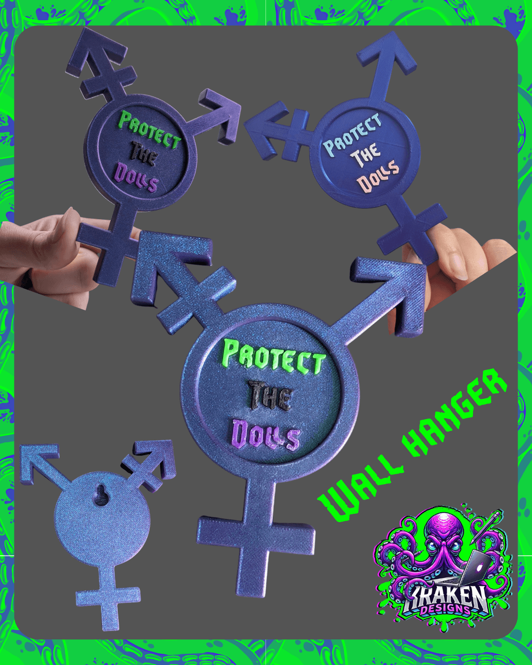 PROTECT THE DOLLS - FREE PRIDE MONTH FILE DROP 3d model
