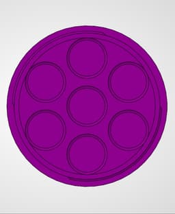 Warlock Dice Container And Tray Threaded 3d model
