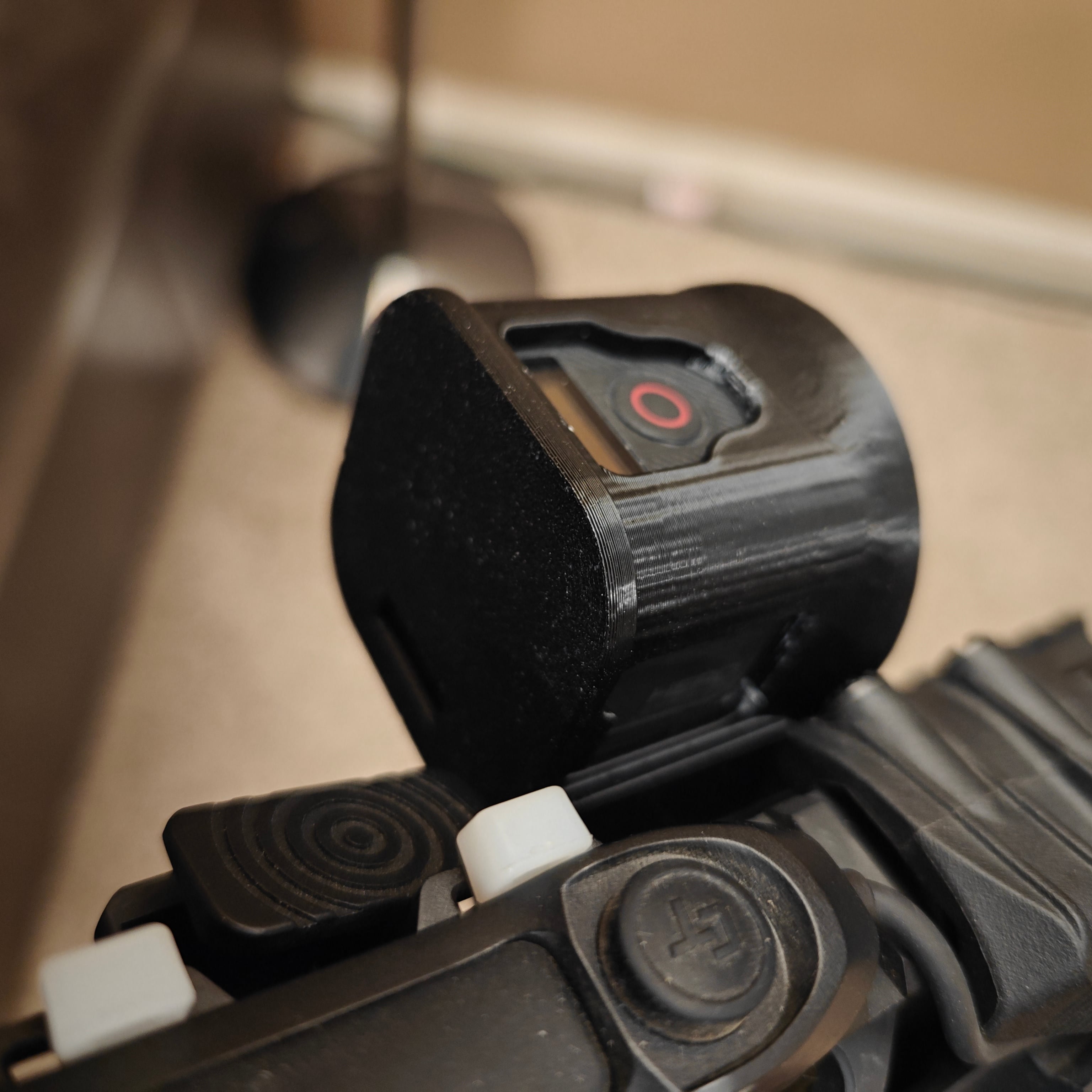 GoPro Session/Session 5 52mm Housing MLOK 3d model