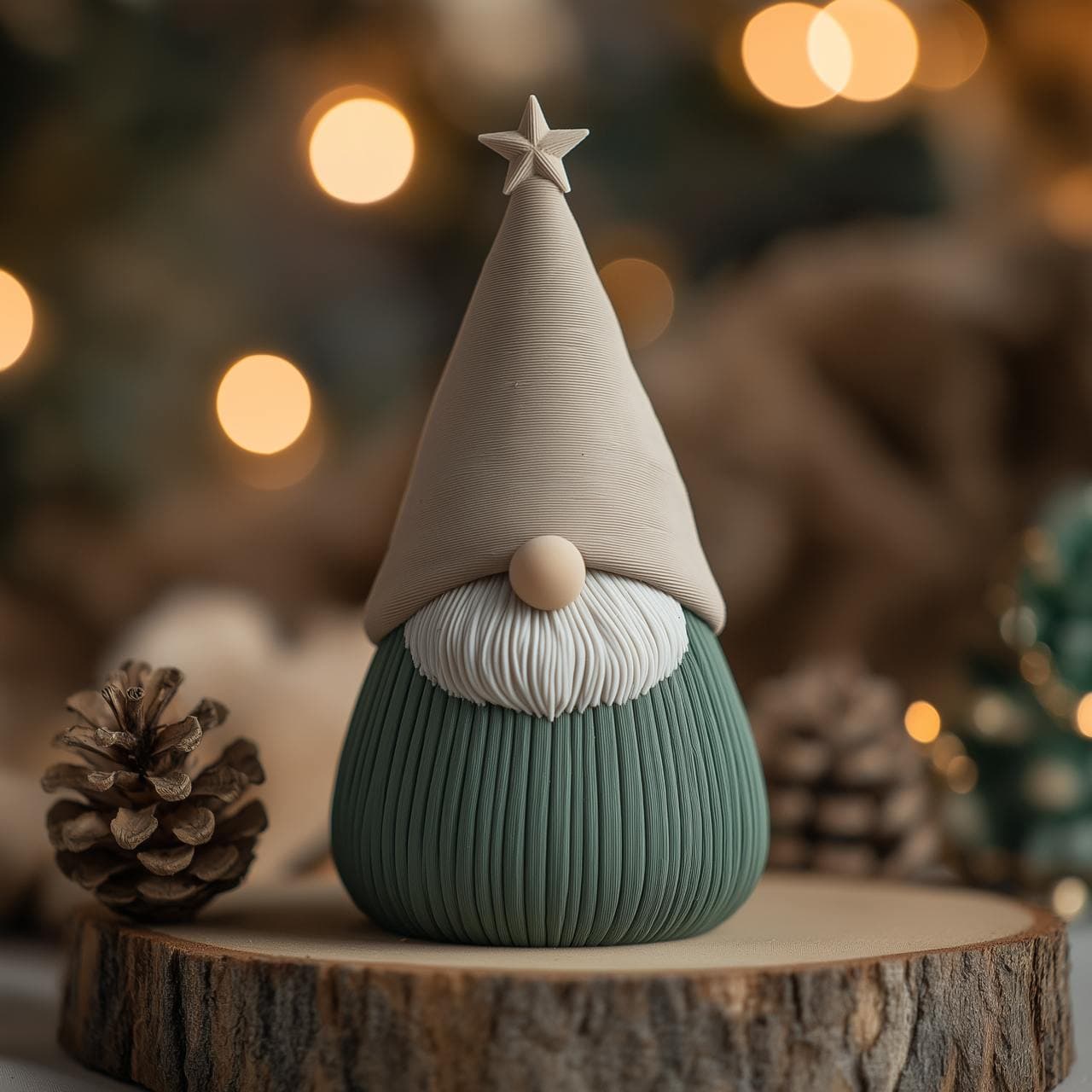 Gnome Vase for Cute Christmas Decor 3d model