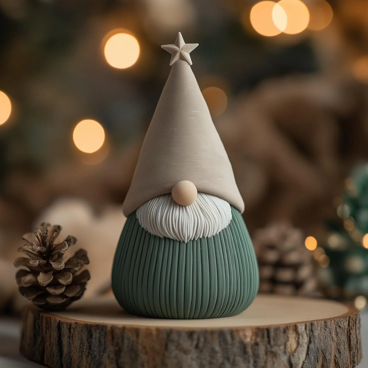 Gnome Vase for Cute Christmas Decor 3d model