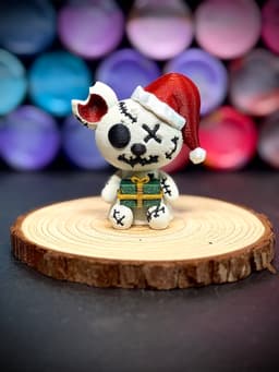 Christmas Zombear 3d model