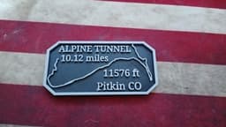 Mavericks Trail Badge Alpine Tunnel hike offroad adventure 3d model