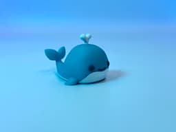 Whale small buddy 3d model