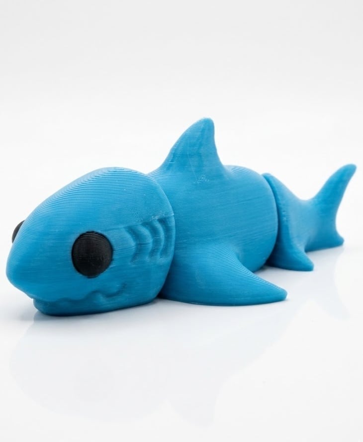 Mini Monster #3 Baby Shark 3d model