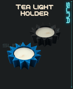Starry Night Floating Tealight Holder & Cap 3d model