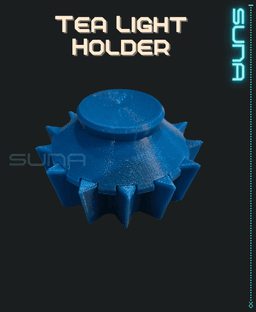 Starry Night Floating Tealight Holder & Cap 3d model