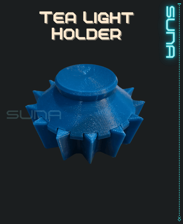 Starry Night Floating Tealight Holder & Cap 3d model