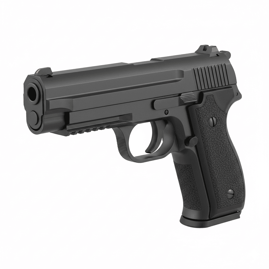 SIG Sauer P239 Slim Carry Handgun 3d model