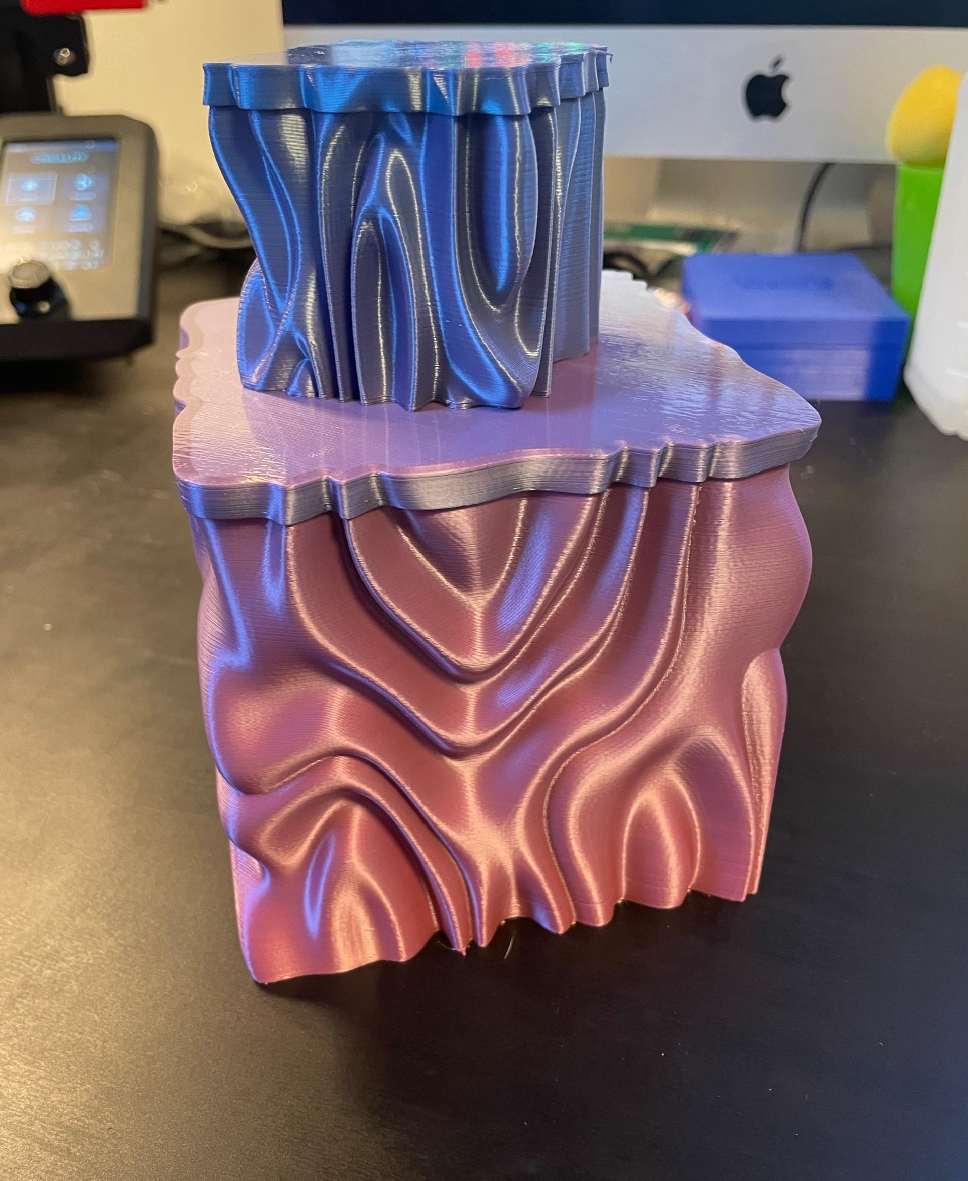 Queer Qubes - Printed with rainbow PLA - 3d model
