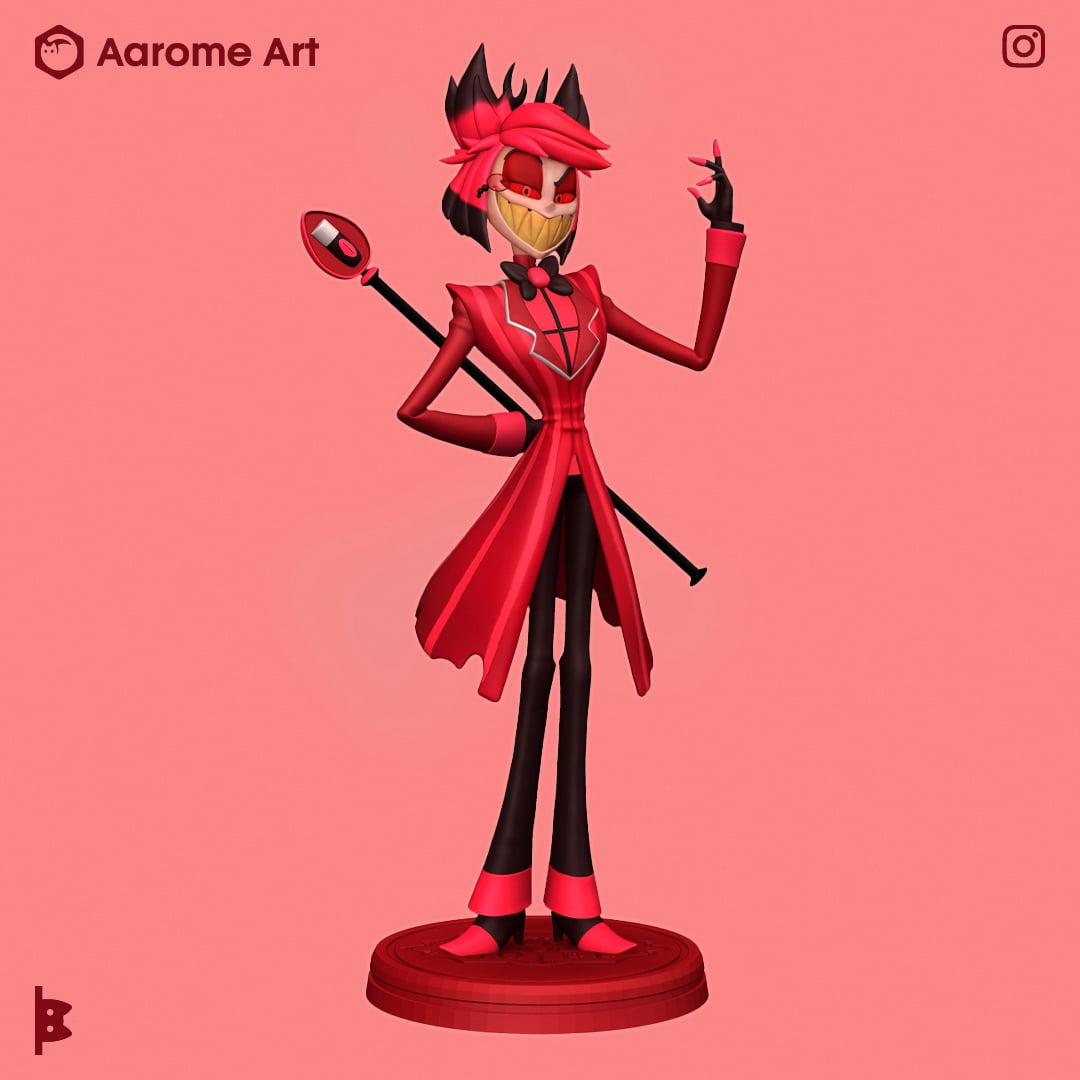 Alastor Hazbin Hotel 3d model