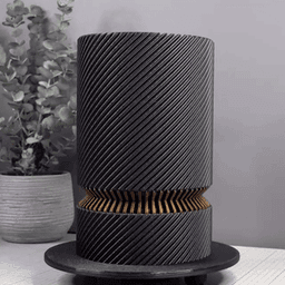 Minimalistic ITX PC case for onboard graphics 3d model