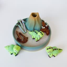 Zen Mountain with Bronto Flexi 3d model