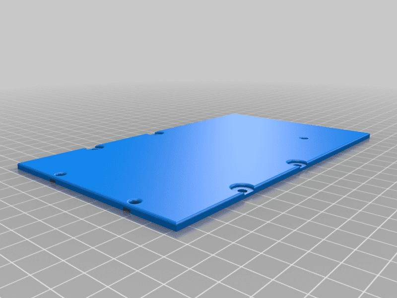 Hikvision Panel+HDD holder 3d model