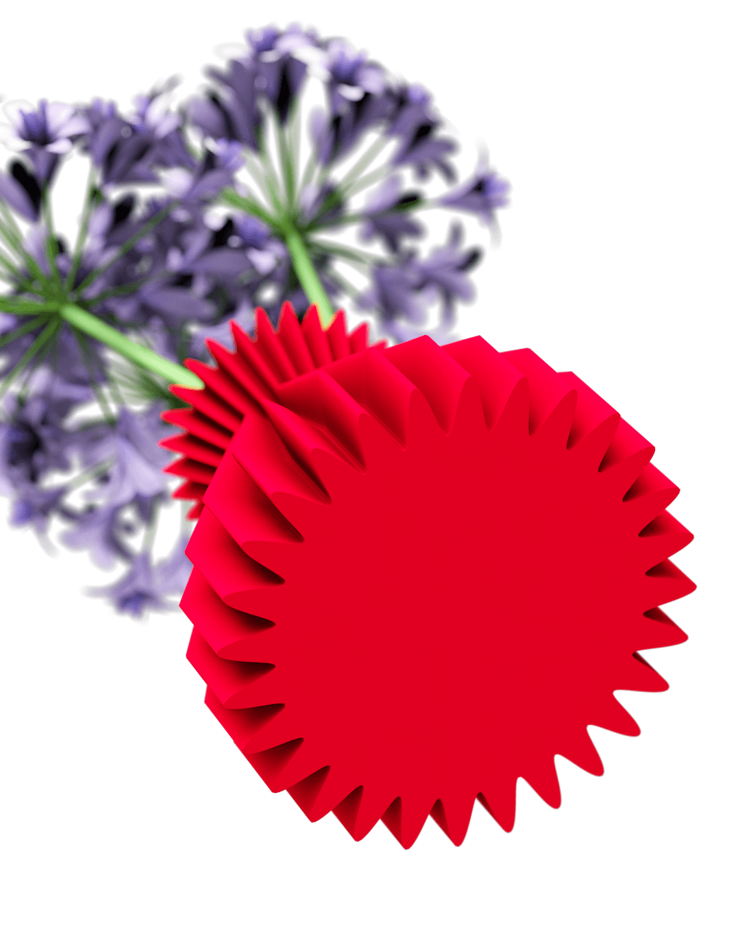 H33WORKS ZIGZAG LOW VASE 3d model
