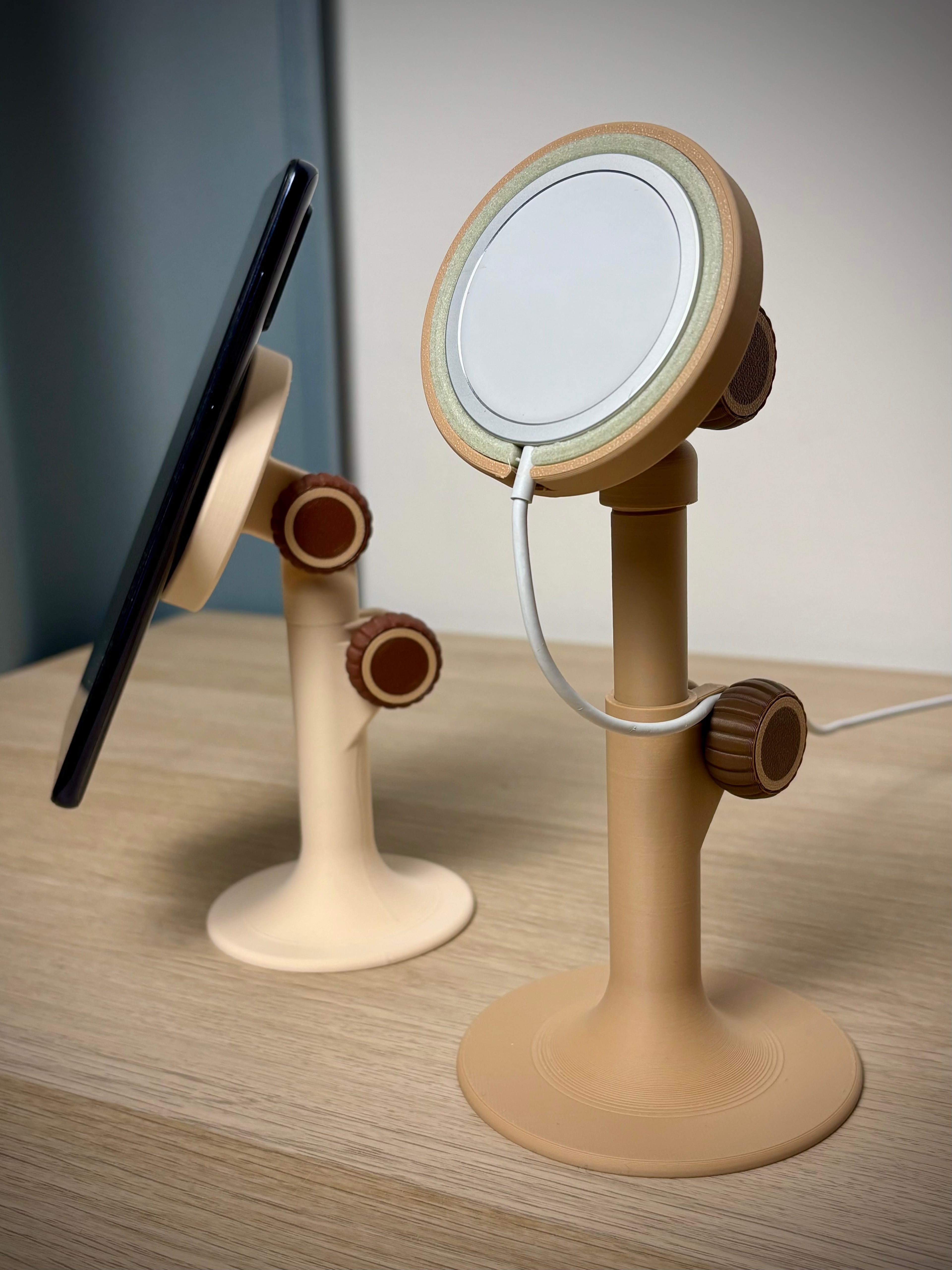 Adjustable MagSafe Charging Stand | Tilt Head 3d model