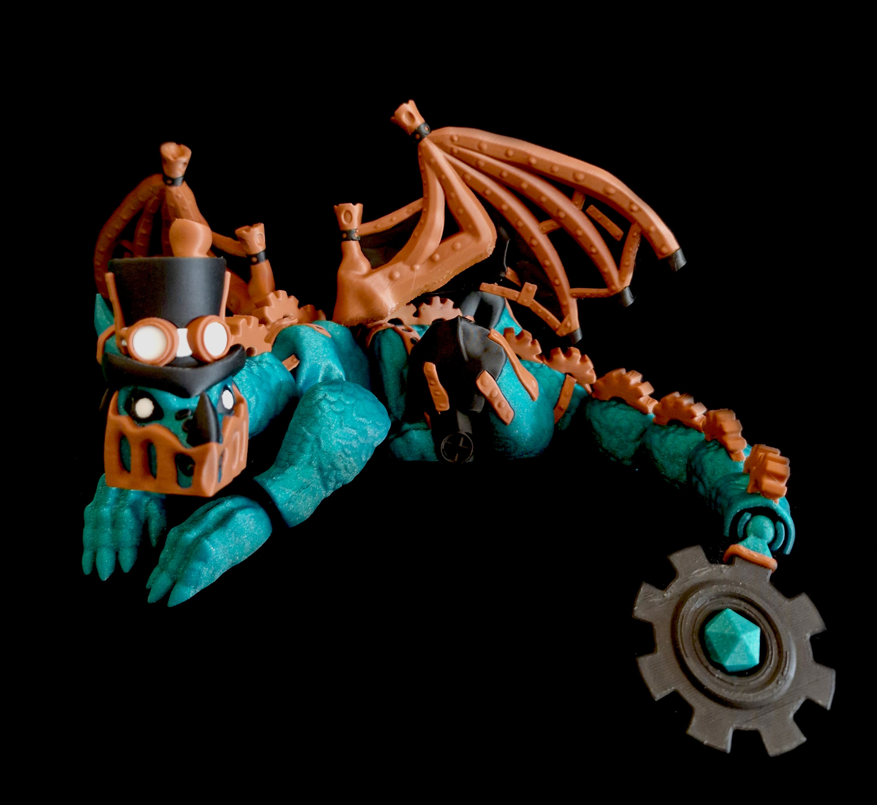 Rustclaw Build-A-Dragon (Commercial Use) 3d model