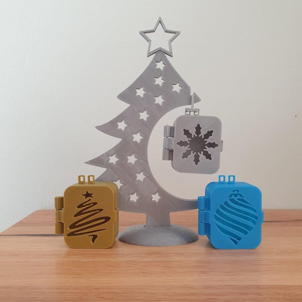 Christmas Tree Boxes 3d model