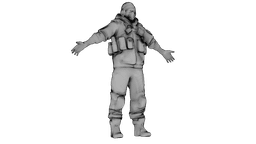 Operator 3d model