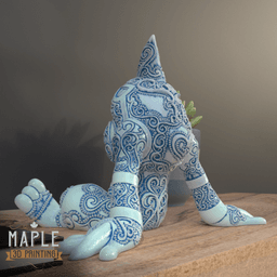 454. Toxicroak - Basic & Ornamental - Pokemon 3d model