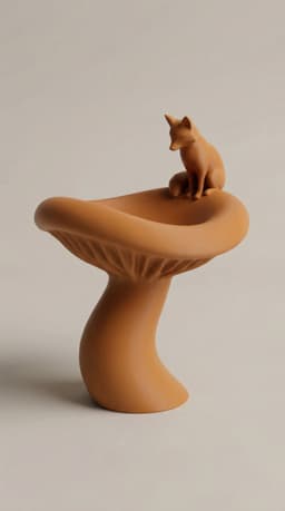 Modern Pedestal Catchall Bowl Organizer Decor 3d model