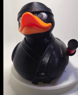 Ninja Duck with Katana 3d model