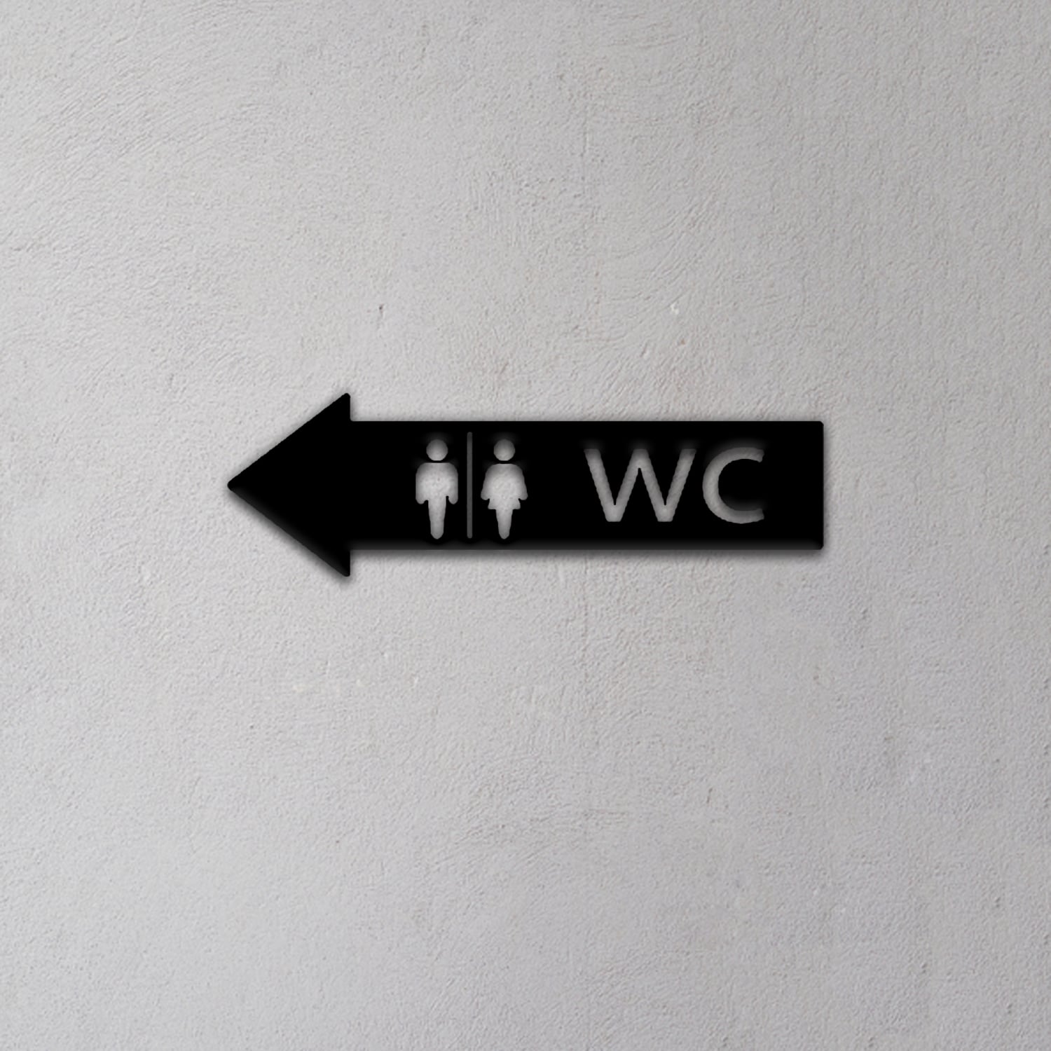 Toilet Sign 3d model