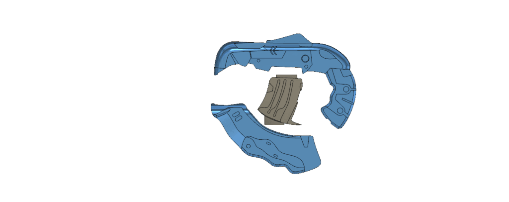 Directed Energy Blaster from Halo 3d model
