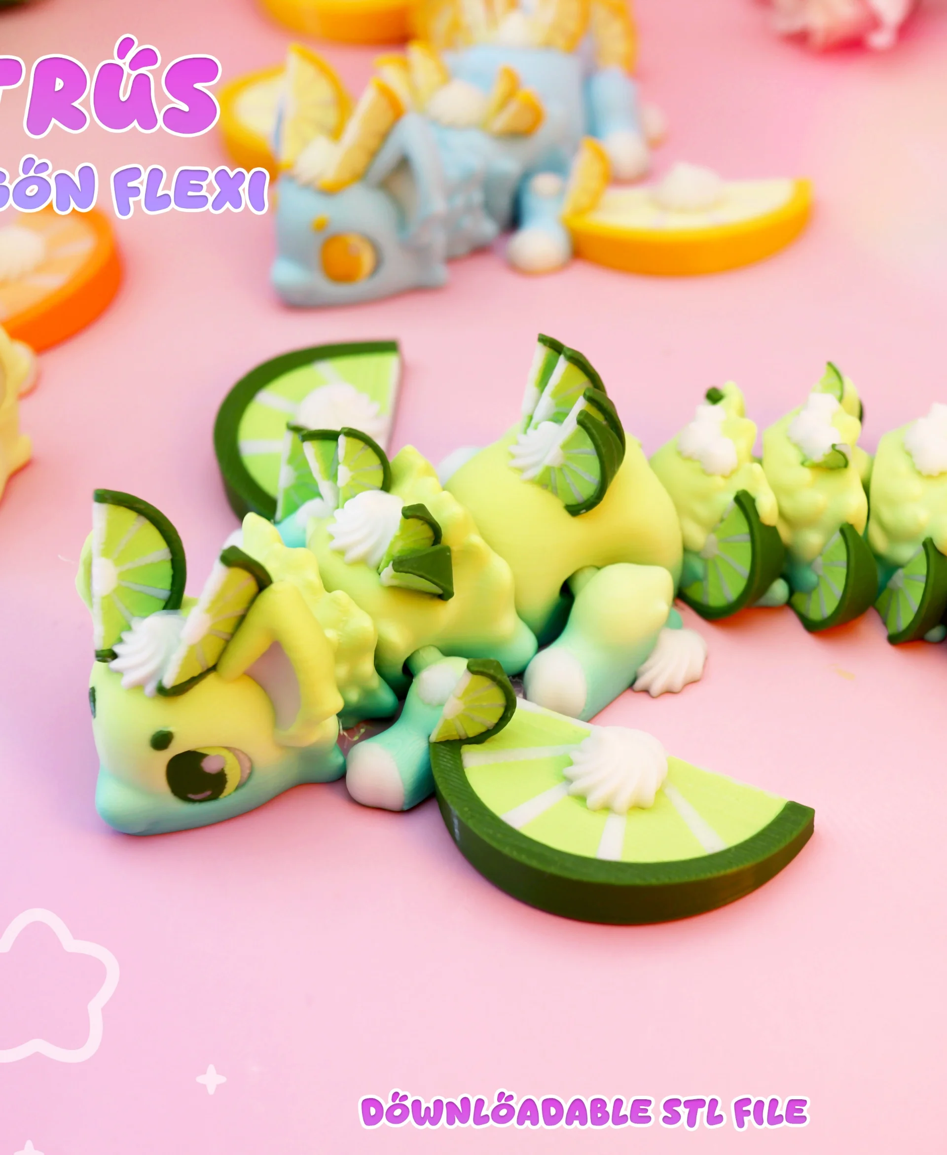 Citrus Dragon Flexi 3d model