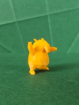 Drowzee Low Poly Pokemon 3d model