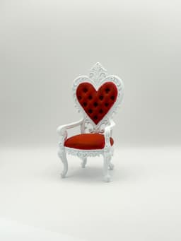 Heart Shaped Chair 3d model