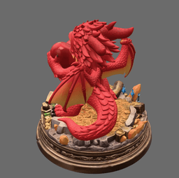 Love Dragon STL File for 3D Printing 3d model