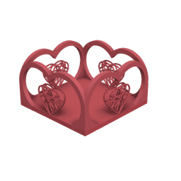 Valentines Open Heart Box.stl