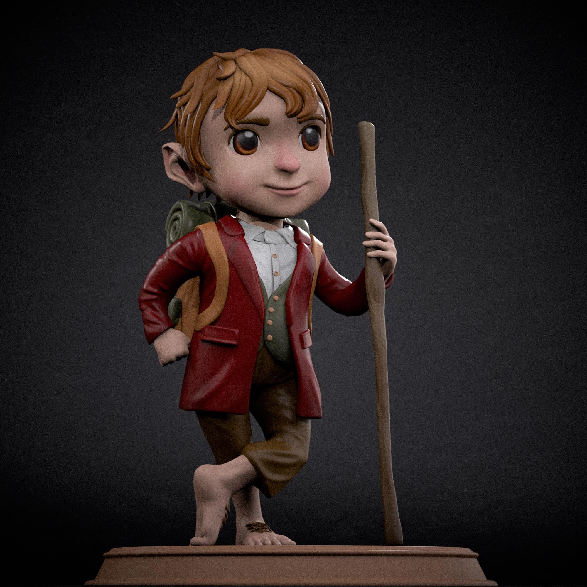 Bilbo Baggins Cute 3d model