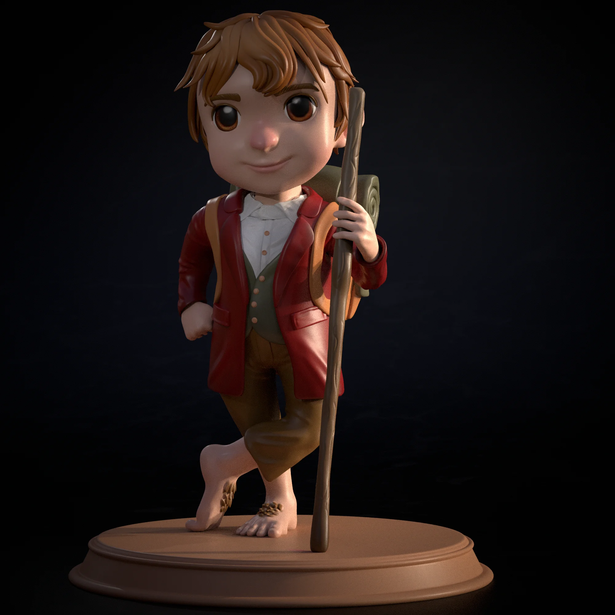Bilbo Baggins Cute 3d model