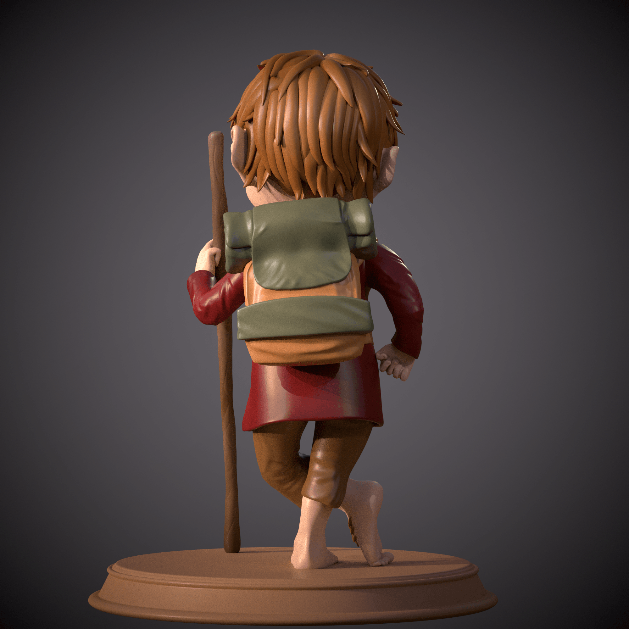 Bilbo Baggins Cute 3d model