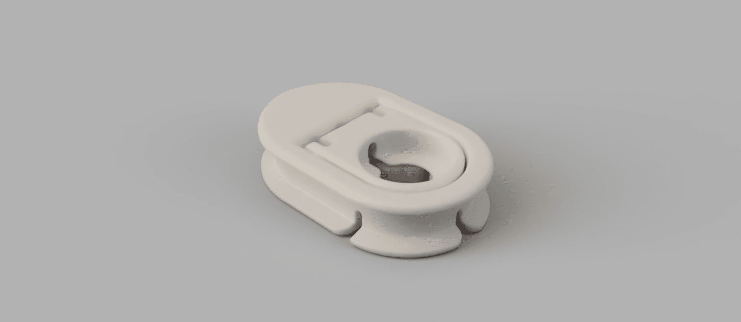 AppleWatch Charger Cord Organizer 3d model